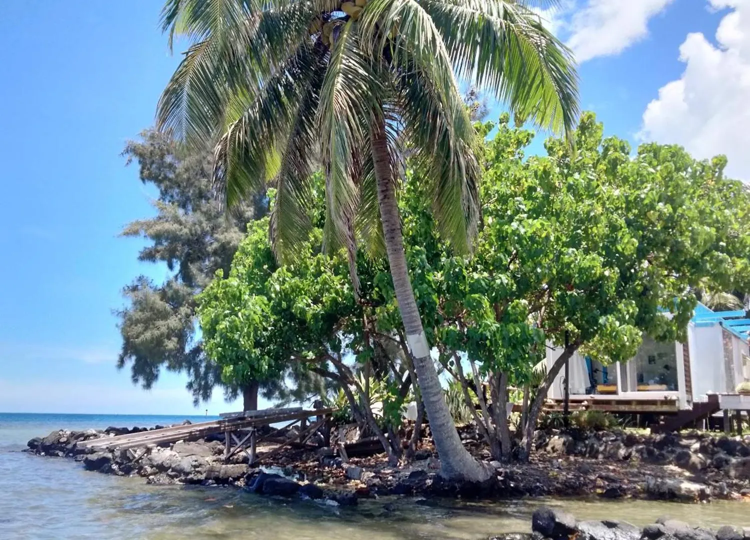 Bungalow Vue Lagon 180 Degre, La Maison Bleue Moorea