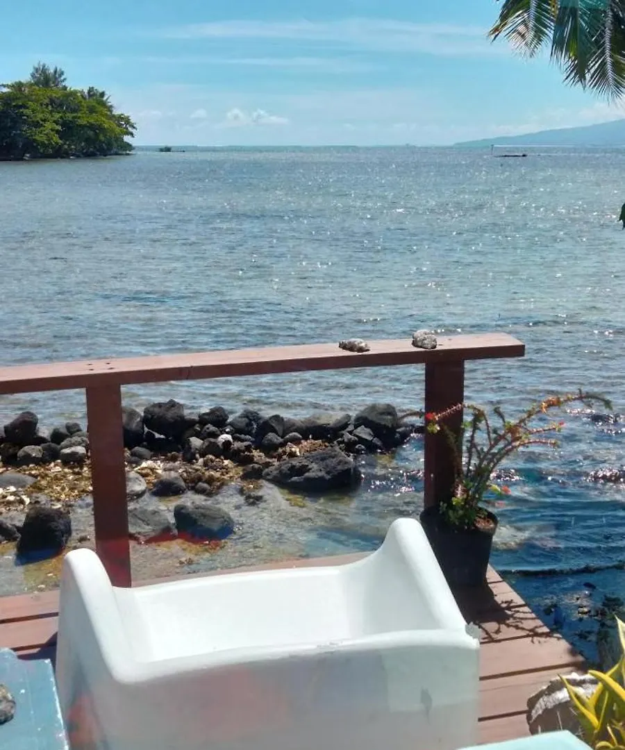 Bungalow Vue Lagon 180 Degre, La Maison Bleue Moorea